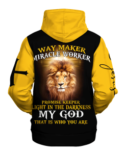 Christian Premium Microfleece Hoodie | Faith-Inspired Apparel LTGO423