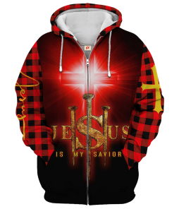 Premium Microfleece Zipper Hoodie – Christian Faith Apparel | GOD LTGO424