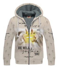 GOD NVGO170 Premium Heavy Fleece Zip Hoodie GOD NVGO170 Premium Heavy Fleece Zip Hoodie