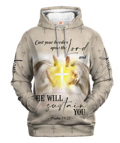 Christian Premium Microfleece Hoodie | Faith-Inspired Apparel NVGO170