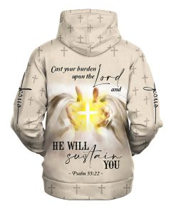 Christian Premium Microfleece Hoodie | Faith-Inspired Apparel NVGO170