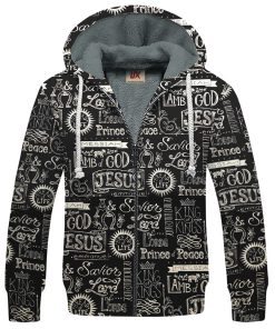 GOD TTGO189 Premium Heavy Fleece Zip Hoodie GOD TTGO189 Premium Heavy Fleece Zip Hoodie