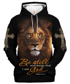 Be Still and Know That I Am  Hoodie | Inspirational Faith Apparel