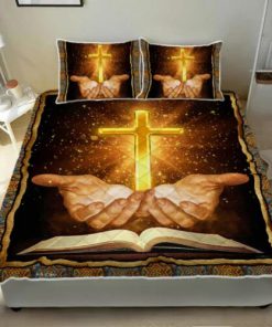 Jesus Bible Quilt Bedding Set LSNGO08BD