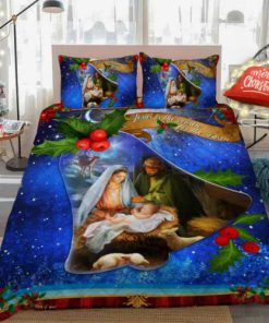 Jesus Is The Reason For The Season Quilt Bedding Set