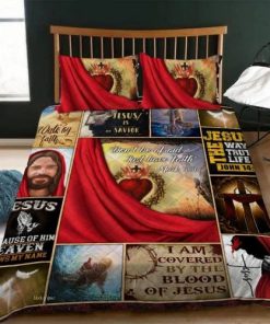 Don’t Be Afraid Just Have Faith Jesus Christ Quilt Bedding Set