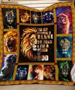 I Am A Child Of God  Lion Quilt THL941