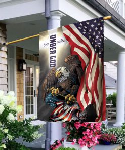 One Nation Under God - Special Eagle And American Flag AA151 One Nation Under God - Special Eagle And American Flag AA151