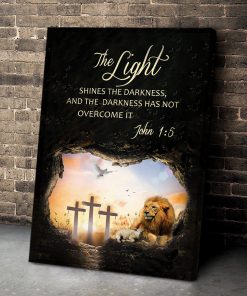The Light Shines In The Darkness - Special Canvas HGM04