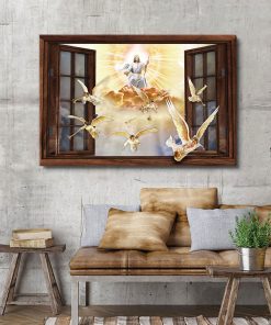 Special Jesus And Angels Canvas HHN272