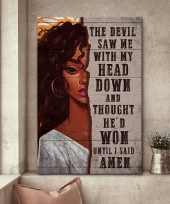 I Said Amen - Beautiful Christian Canvas HHN274
