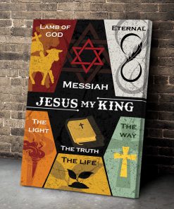 Lamb Of God Canvas - Jesus My King HHN262