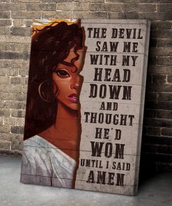 I Said Amen - Beautiful Christian Canvas HHN274