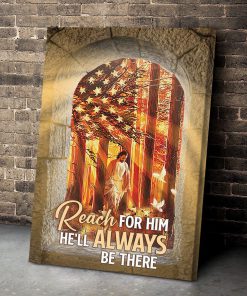 Hell Always Be There - Unique Jesus Canvas HA280