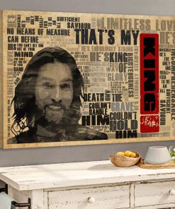 Unique Christian Canvas - That Is My King HA287
