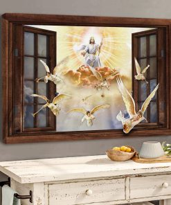 Special Jesus And Angels Canvas HHN272