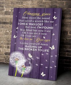 Dandelion And Butterfly - Unique Christian Canvas HGA17