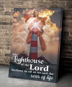 The Lighthouse Of The Lord - Jesus Canvas UXGO52CA
