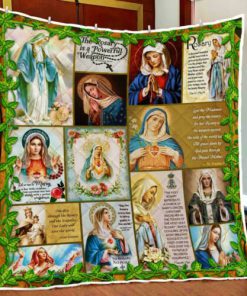 Our Lady of the Rosary Quilt