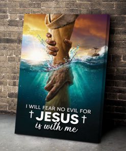 Jesus Is With Me - Unique Canvas HGH25