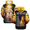 Jesus is My God Christian Hoodie Front View