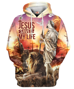 Jesus Saved My Life  | Christian Apparel