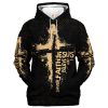 Jesus Savior Faith Believe God Hope Christian Hoodie Front View