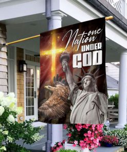 One Nation Under God - Limited Eagle and Cross Flag H04 One Nation Under God - Limited Eagle and Cross Flag H04