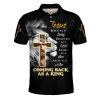 By His Wounds We Are Healed Polo Shirt | Christian Apparel