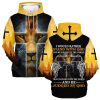 Christian Microfleece Hoodie – I Would Rather Stand With  | For Men & Women