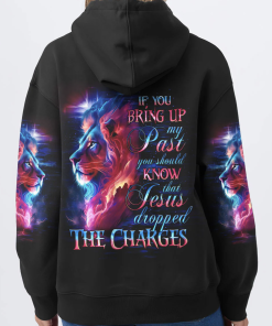 Jesus Dropped The Charges Lion Premium Microfleece Hoodie/Zip Hoodie - For Men and Women Jesus Dropped The Charges Lion Premium Microfleece Hoodie/Zip Hoodie - For Men and Women