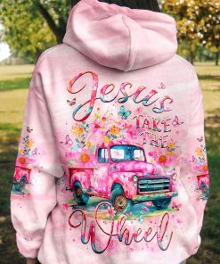 Jesus Take The Wheel Premium Microfleece Hoodie/Zip Hoodie - For Men and Women Jesus Take The Wheel Premium Microfleece Hoodie/Zip Hoodie - For Men and Women