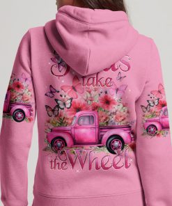 Jesus Take The Wheel Premium Microfleece Hoodie/Zip Hoodie - For Men and Women Jesus Take The Wheel Premium Microfleece Hoodie/Zip Hoodie - For Men and Women