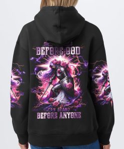 She Who Kneels Before God Premium Microfleece Hoodie/Zip Hoodie - For Men and Women She Who Kneels Before God Premium Microfleece Hoodie/Zip Hoodie - For Men and Women