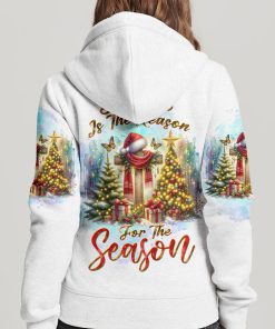 Jesus The Reason Christmas Premium Microfleece Hoodie/Zip Hoodie - For Men and Women Jesus The Reason Christmas Premium Microfleece Hoodie/Zip Hoodie - For Men and Women