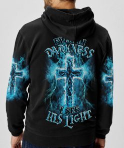 Even In The Darkness God Premium Microfleece Hoodie/Zip Hoodie - For Men and Women Even In The Darkness God Premium Microfleece Hoodie/Zip Hoodie - For Men and Women