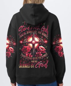 I Would Rather Stand With God Premium Microfleece Hoodie/Zip Hoodie - For Men and Women I Would Rather Stand With God Premium Microfleece Hoodie/Zip Hoodie - For Men and Women