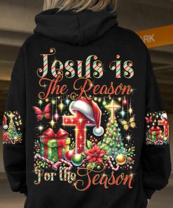 Jesus The Reason Christmas Premium Microfleece Hoodie/Zip Hoodie - For Men and Women Jesus The Reason Christmas Premium Microfleece Hoodie/Zip Hoodie - For Men and Women