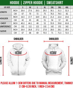 God NV-GOD-01 Premium Heavy Fleece Zip Hoodie