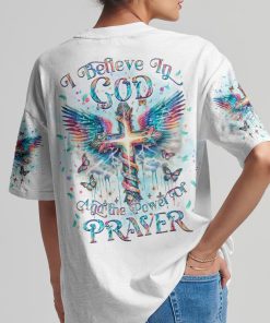 I Believe In God Women's All Over Print T-Shirt