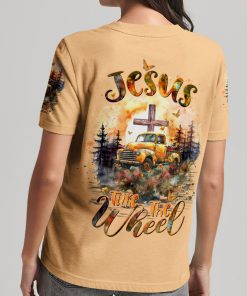 Jesus Take The Wheel Women's All Over Print T-Shirt
