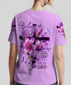 Believe In God Women's All Over Print T-Shirt