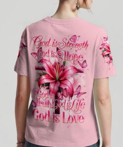 God Is Strength Women's All Over Print T-Shirt