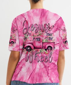 Jesus Take The Wheel Women's All Over Print T-Shirt
