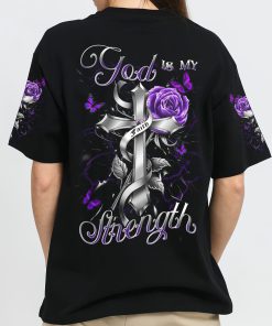 God Is My Strength God Women's All Over Print T-Shirt