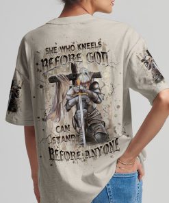 She Who Kneels Before God Women's All Over Print T-Shirt