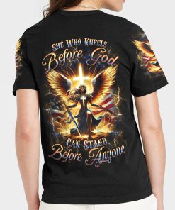 She Who Kneels Before God Women's All Over Print T-Shirt