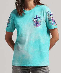 With God All Things Are Possible Lamb Women's All Over Print T-Shirt