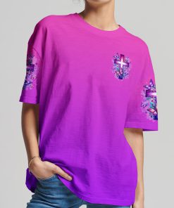 When God Steps In Miracles Happen Women's All Over Print T-Shirt