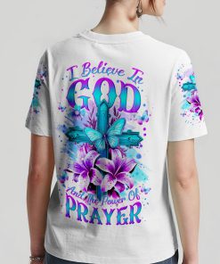 I Believe In God Women's All Over Print T-Shirt